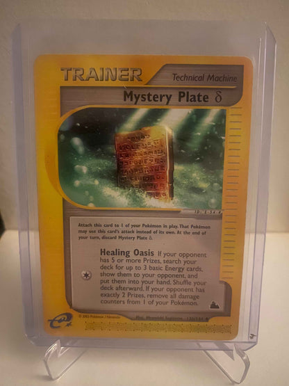 Pokemon kort Skyridge - Mystery Plate Delta (136/144) - Pokedexet
