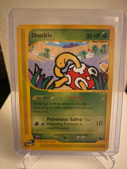 Pokemon kort Skyridge - Shuckle (96/144) - Pokedexet