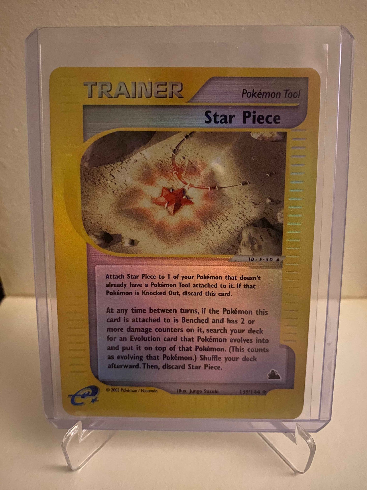 Pokemon kort Skyridge - Star Piece Reverse Holofoil (139/144) - Pokedexet