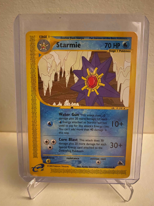 Pokemon kort Skyridge - Starmie (44/144) - Pokedexet