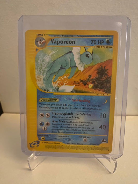 Pokemon Skyridge Vaporeon (33/144)