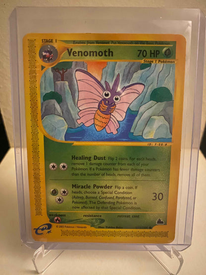 Pokemon kort Skyridge - Venomoth (111/144) - Pokedexet