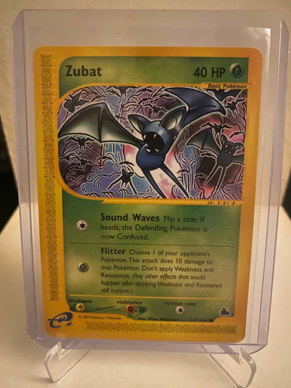 Pokemon kort Skyridge - Zubat (117/144) - Pokedexet