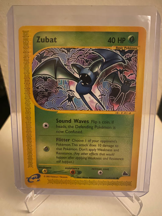 Pokemon Skyridge Zubat (117/144)