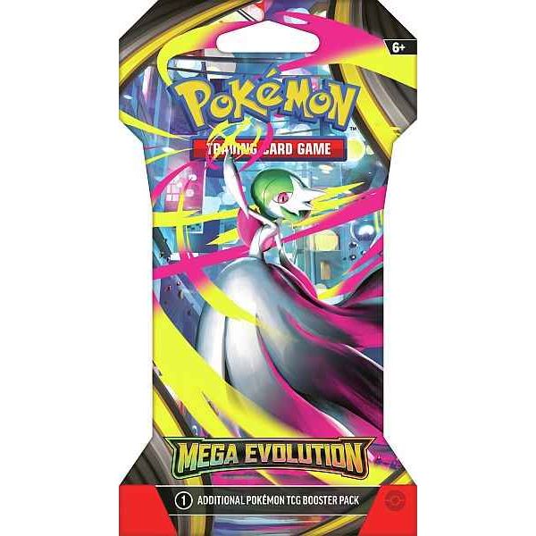 Pokemon Sleeved Booster Pack - Mega Evolution Base Set