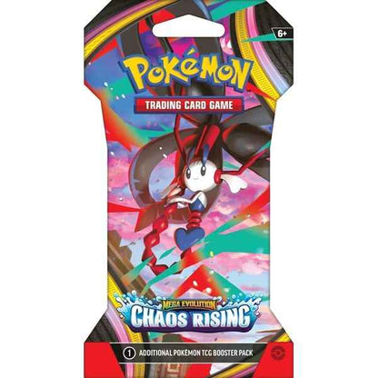 Pokemon Sleeved Booster Pack - Mega Evolution Chaos Rising