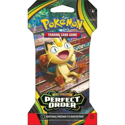 Pokemon Sleeved Booster Pack - Mega Evolution Perfect Order