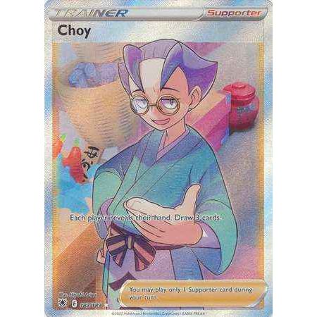 Pokemon kort Sword & Shield Astral Radiance - Choy Full Art (182/189) - Pokedexet