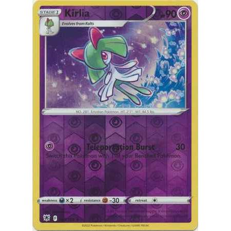 Pokemon kort Sword & Shield Astral Radiance - Kirlia Reverse Holofoil (61/189) - Pokedexet