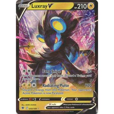 Pokemon kort Sword & Shield Astral Radiance - Luxray V (50/189) - Pokedexet