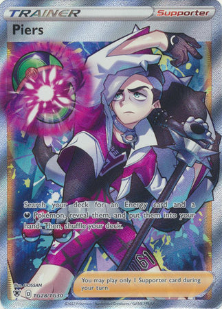 Pokemon Sword & Shield Astral Radiance Piers Full Art (TG28/TG30)