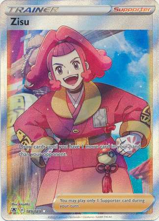 Pokemon Sword & Shield Astral Radiance Zisu Full Art (189/189)