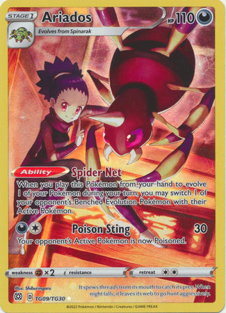 Pokemon Sword & Shield Brilliant Stars Ariados (TG09/TG30)