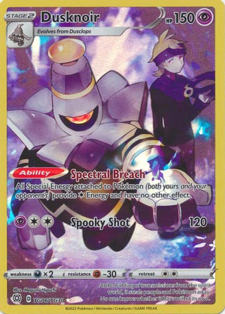 Pokemon Sword & Shield Brilliant Stars Dusknoir (TG06/TG30)