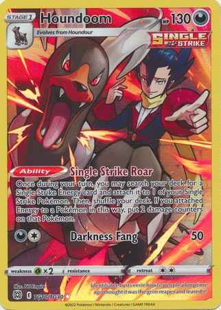 Pokemon kort Sword & Shield Brilliant Stars - Houndoom (TG10/TG30) - Pokedexet