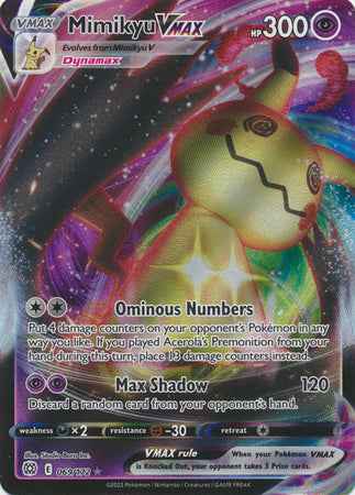 Pokemon kort Sword & Shield Brilliant Stars - Mimikyu VMAX (69/172) - Pokedexet