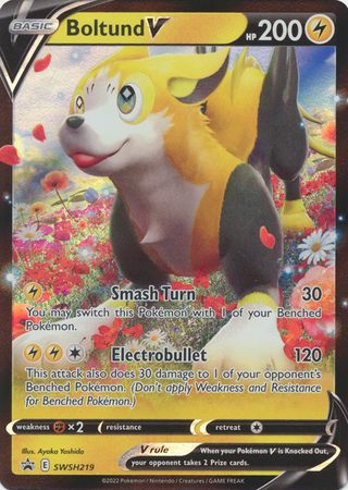Pokemon Sword & Shield Promo Kort Boltund V (219)
