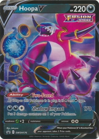 Pokemon Sword & Shield Promo Kort Hoopa V (176)