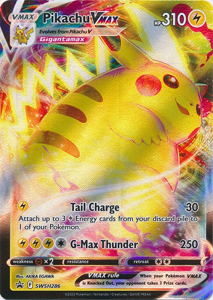 Pokemon Sword & Shield Promo Kort Pikachu VMAX (286)