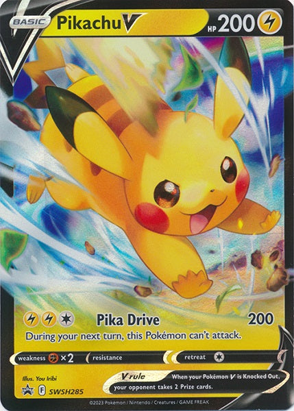 Pokemon Sword & Shield Promo Kort Pikachu V (285)