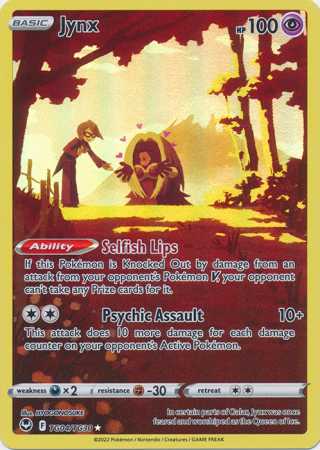 Pokemon Sword & Shield Silver Tempest Jynx (TG04/TG30)