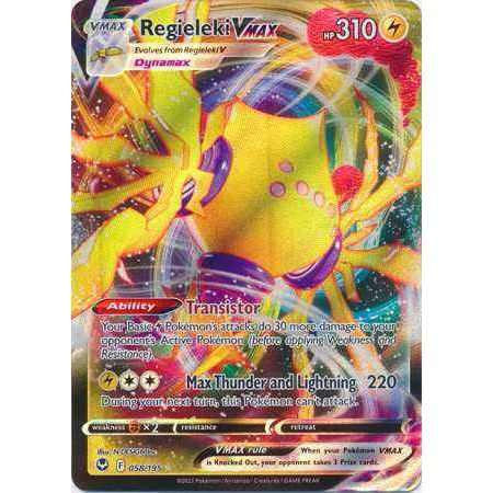 Pokemon kort Sword & Shield Silver Tempest - Regieleki VMAX (58/195) - Pokedexet
