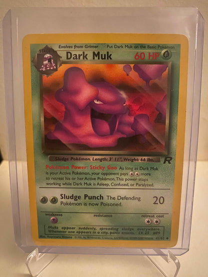 Pokemon kort Team Rocket - Dark Muk (41/82) - Pokedexet