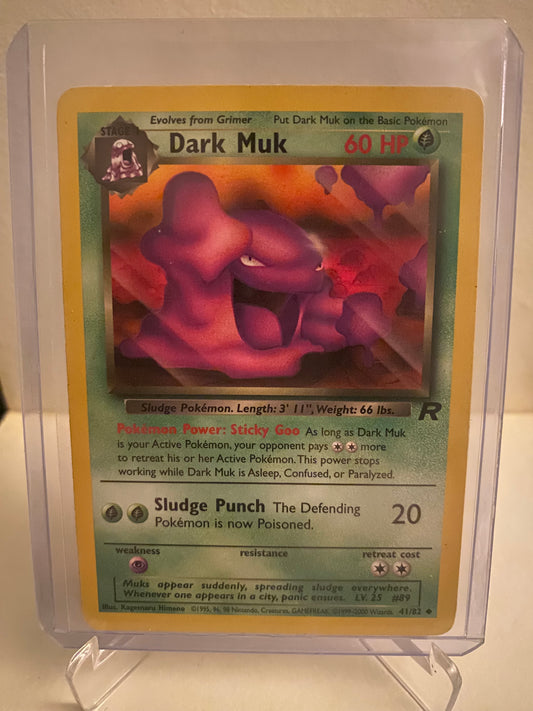 Pokemon Team Rocket Dark Muk (41/82)