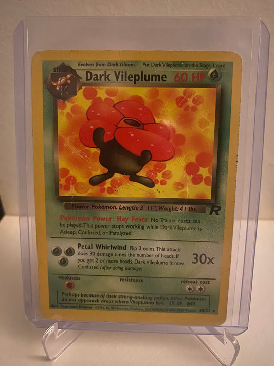 Pokemon Team Rocket Dark Vileplume (30/82)
