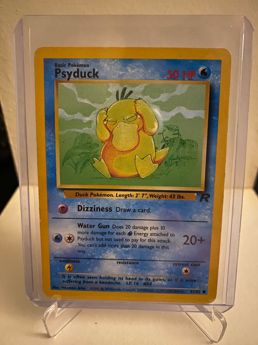 Pokemon Team Rocket Psyduck (65/82)