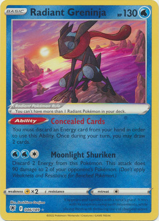 Radiant Greninja (46/189)