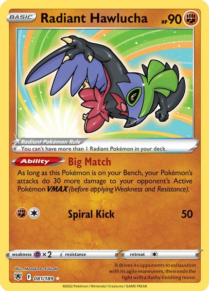 Radiant Hawlucha (81/189)