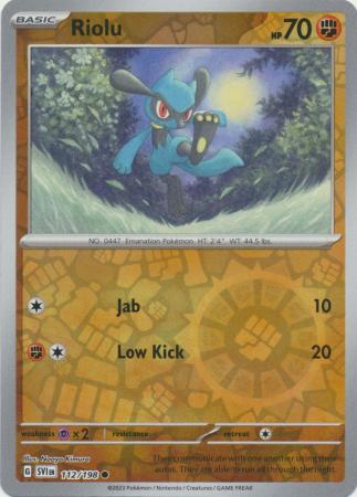 Riolu Reverse (112/198)