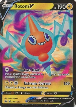 Rotom V Promo Kort (257)