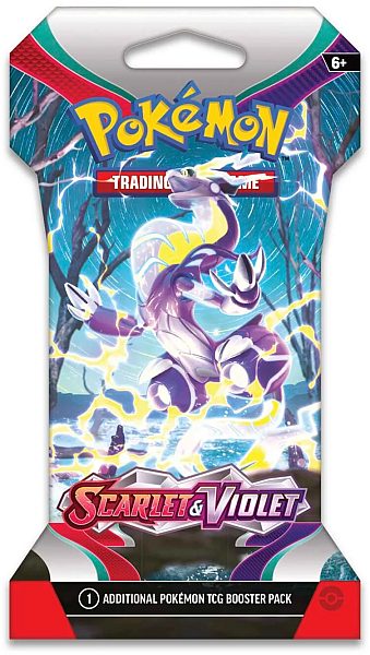 Pokémon Scarlet & Violet Base Set Sleeved Booster Pack/Pakke