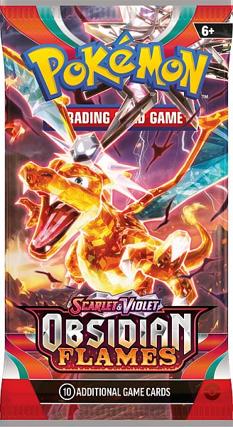 Pokémon Scarlet & Violet Obsidian Flames Booster Pack/Pakke