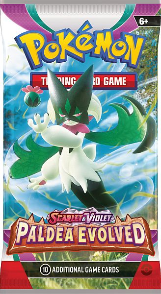 Pokémon Scarlet & Violet Paldea Evolved Booster Pack/Pakke