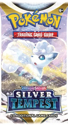 Pokémon Sword & Shield Silver Tempest Booster Pack/Pakke