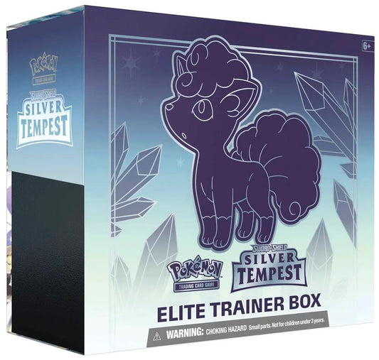 Pokémon Sword & Shield Silver Tempest Elite Trainer Box