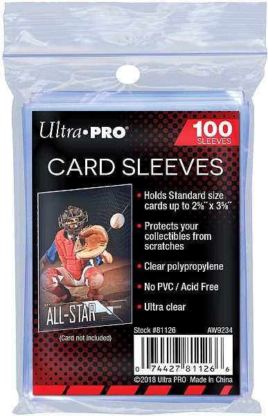 100 Ultra Pro Basic Soft Sleeves