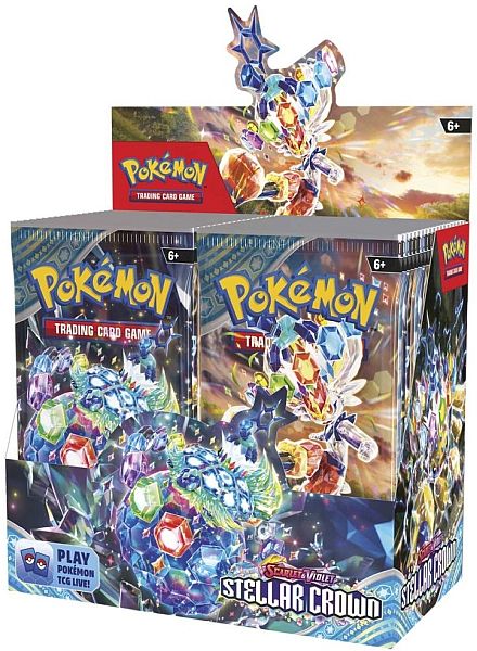 Pokémon Scarlet & Violet Stellar Crown Booster Box