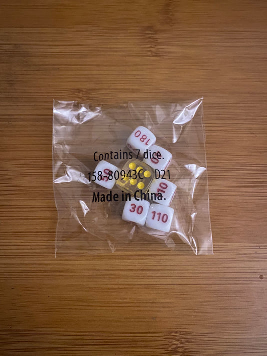 Tilfældige Terninger til Pokemon TCG