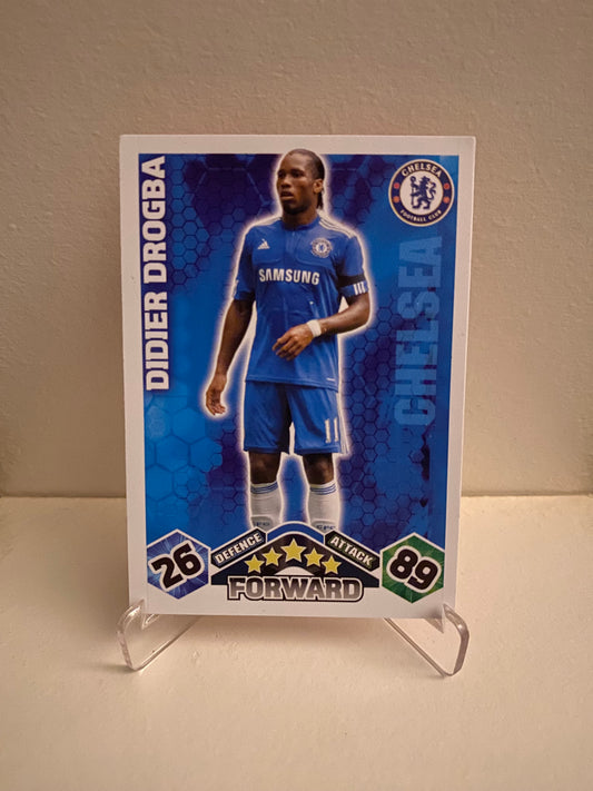 Topps Match Attax Premier League 2009/2010 Chelsea Didier Drogba