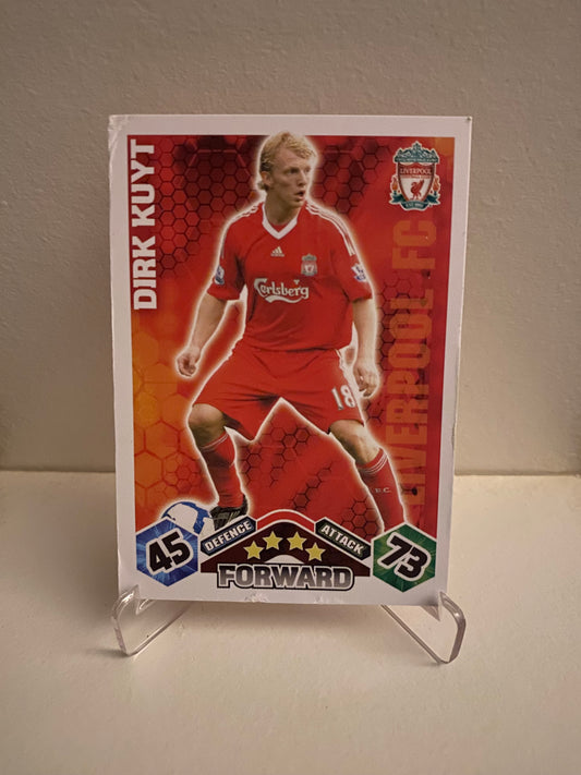 Topps Match Attax Premier League 2009/2010 Liverpool Dirk Kuyt