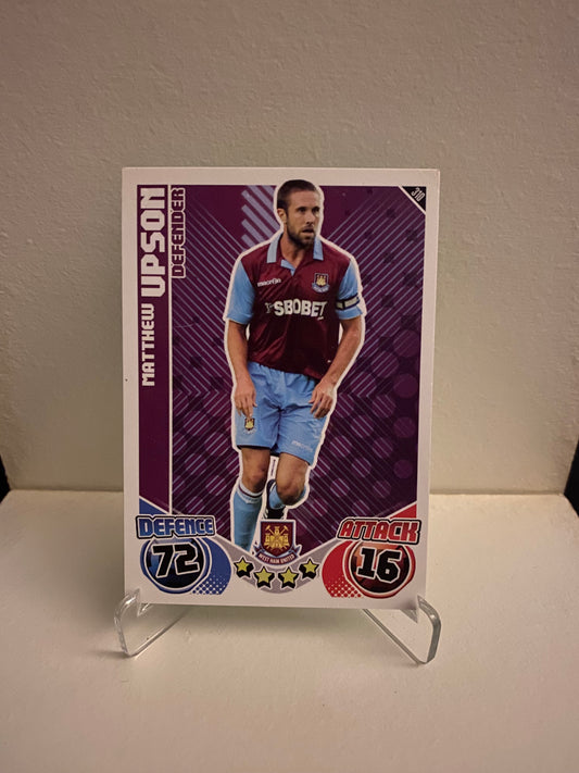 Topps Match Attax Premier League 2010/2011 West Ham United Matthew Upson
