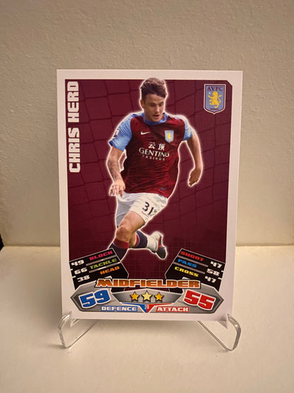 Topps Match Attax Premier League 2011/2012 Aston Villa Chris Wood