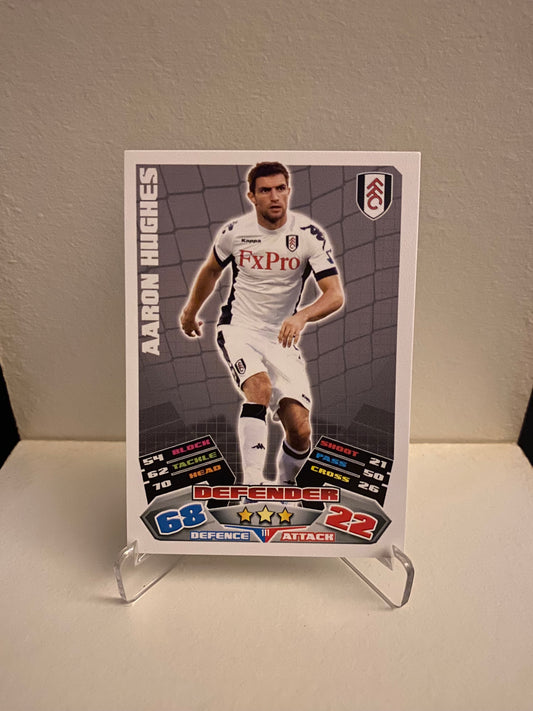 Topps Match Attax Premier League 2011/2012 Fulham Aaron Hughes