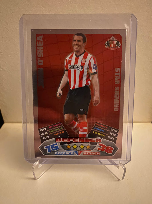 Topps Match Attax Premier League 2011/2012 Sunderland John O´Shea Holofoil