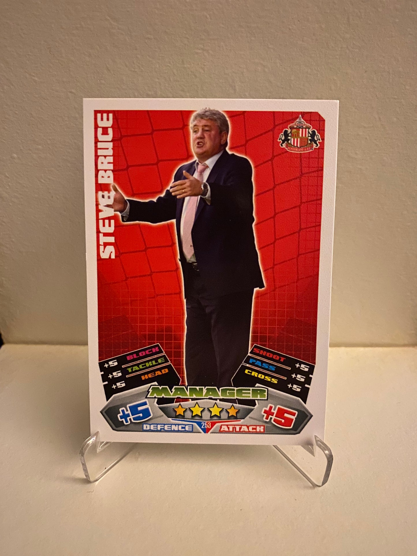 Topps Match Attax Premier League 2011/2012 Sunderland Steve Bruce