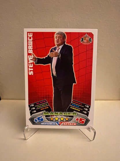 Topps Match Attax Premier League 2011/2012 Sunderland Steve Bruce